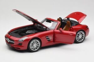 Mercedes SLS AMG R197 Roadster Le Mans Κόκκινο Minichamps 1:18 100039030 Μέταλλο - εικόνα 2 από 8