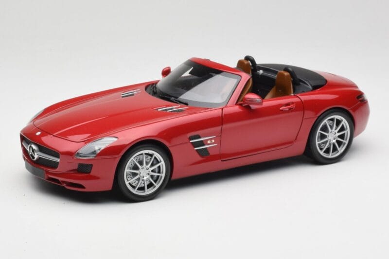 Mercedes SLS AMG R197 Roadster Le Mans Κόκκινο Minichamps 1:18 100039030 Μέταλλο