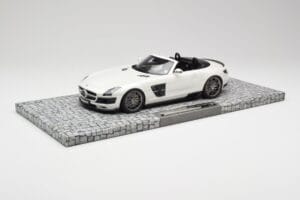 Mercedes Brabus SLS AMG 700 Biturbo Roadster Pearl Λευκό Minichamps 1:18 107032130 Μέταλλο