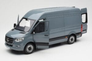 Mercedes Sprinter W907 Μπλε Γκρι Norev 1:18 183423 Μέταλλο - εικόνα 2 από 7
