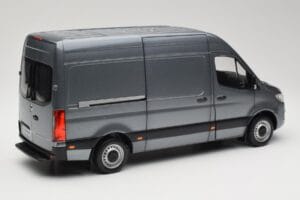 Mercedes Sprinter W907 Βαν Selenite Grey Metallic Norev 1:18 B66004163 Μέταλλο - εικόνα 3 από 8