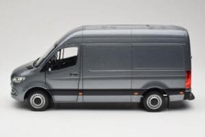 Mercedes Sprinter W907 Βαν Selenite Grey Metallic Norev 1:18 B66004163 Μέταλλο - εικόνα 4 από 8