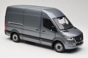 Mercedes Sprinter W907 Βαν Selenite Grey Metallic Norev 1:18 B66004163 Μέταλλο - εικόνα 6 από 8
