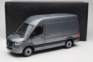 Mercedes Sprinter W907 Βαν Selenite Grey Metallic Norev 1:18 B66004163 Μέταλλο - εικόνα 8 από 8