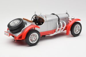 Mercedes SSK Ασημί & Κόκκινο Bburago 1:18 3009-M2 Μέταλλο - εικόνα 2 από 6