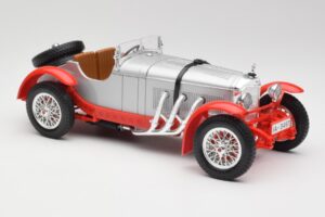 Mercedes SSK Ασημί & Κόκκινο Bburago 1:18 3009-M2 Μέταλλο - εικόνα 4 από 6