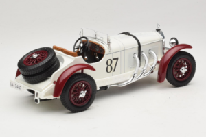 Mercedes SSKL #87 R. Caracciola Λευκό 1931 Bburago 1:18 3002-P1 Μέταλλο - εικόνα 2 από 6