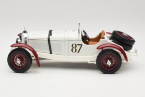 Mercedes SSKL #87 R. Caracciola Λευκό 1931 Bburago 1:18 3002-P1 Μέταλλο - εικόνα 3 από 6