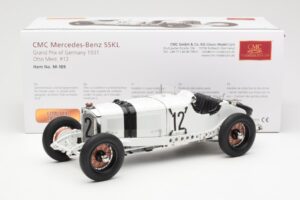 Mercedes SSKL #12 O. Merz German GP 1931 CMC 1:18 M-189 Μέταλλο - εικόνα 6 από 6