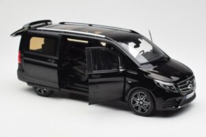 Mercedes V-Class W447 AMG Line Μαύρο Norev 1:18 183860 Μέταλλο - εικόνα 2 από 6