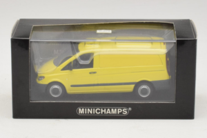 Mercedes Vito Kastenwagen Κίτρινο Minichamps 1:43 400032260 Μέταλλο - εικόνα 4 από 4