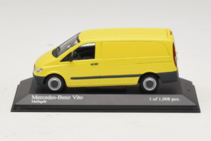Mercedes Vito Kastenwagen Κίτρινο Minichamps 1:43 400032260 Μέταλλο