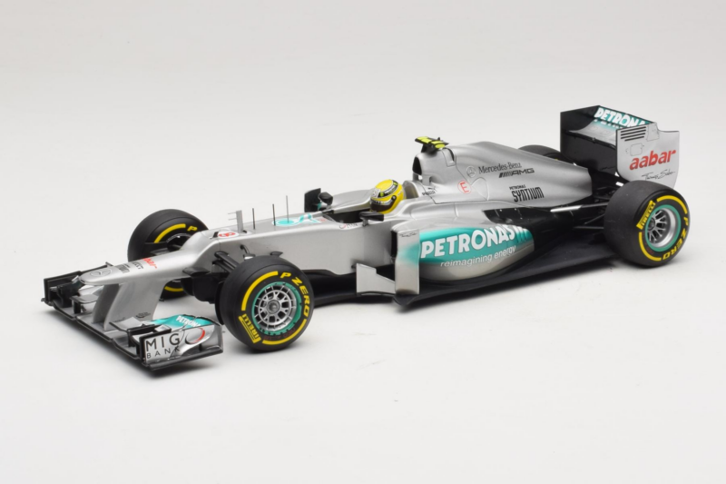 Mercedes W03 #8 N. Rosberg Mercedes AMG Petronas 2012 Minichamps 1:18 110120008 Μέταλλο