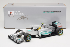 Mercedes W03 #8 N. Rosberg Mercedes AMG Petronas Showcar 2012 Minichamps 1:18 110120078 Μέταλλο - εικόνα 7 από 7