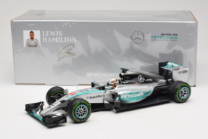 Mercedes W06 #44 L. Hamilton Mercedes AMG Petronas United States Grand Prix Winner World Champion 2015 Minichamps 1:18 110150 - εικόνα 7 από 7