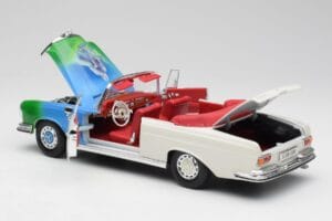 Mercedes 280SE W108 Tricolor Maisto 1:18 56014 Μέταλλο - εικόνα 5 από 8