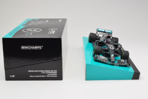 Mercedes W11 #44 L. Hamilton Mercedes AMG Petronas Turkish Grand Prix Winner World Champion 2020 Minichamps 1:18 113201444 Ρη - εικόνα 6 από 7