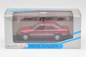 Mercedes 300D W124 Κόκκινο Minichamps 1:43 3209 Μέταλλο - εικόνα 4 από 4