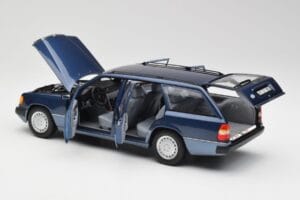 Mercedes 300D W124 T-Modell Nautical Μπλε Norev 1:18 183962 Μέταλλο - εικόνα 5 από 8
