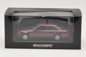 Mercedes W124 Dark Red Metallic Minichamps 1:43 MB002 Μέταλλο - εικόνα 4 από 4