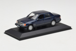 Mercedes W124 Σκούρο Μπλε Minichamps 1:43 MB006 Μέταλλο - εικόνα 2 από 4