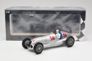 Mercedes W125 #14 Daimler-Benz AG M. von Brauchitsch 2nd Place German GP 1937 Minichamps 1:18 155373114 Μέταλλο - εικόνα 6 από 6