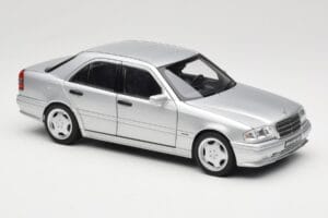 Mercedes C36 AMG W202 Silver Metallic Norev 1:18 183380 Μέταλλο - εικόνα 6 από 8