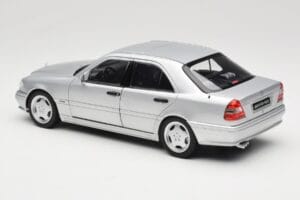 Mercedes C36 AMG W202 Silver Metallic Norev 1:18 183380 Μέταλλο - εικόνα 7 από 8