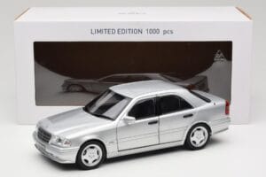 Mercedes C36 AMG W202 Silver Metallic Norev 1:18 183380 Μέταλλο - εικόνα 8 από 8