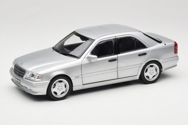 Mercedes C36 AMG W202 Silver Metallic Norev 1:18 183380 Μέταλλο