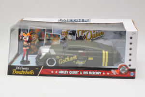 Mercury Gotham or Bust With Harley Quinn Figure Metals Diecast 1:24 30456 Μέταλλο