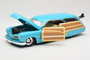 Mercury Merc Woodie Μπλε Hot Wheels 1:18 27806 Μέταλλο - εικόνα 2 από 8