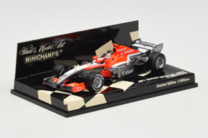 MF1 M16 #18 T. Monteiro MF1 Racing Showcar 2006 Minichamps 1:43 400060088 Μέταλλο - εικόνα 2 από 5
