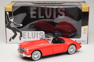 MG A 1600 Roadster Mk I Elvis Presley Blue Hawaii Movie GreenLight 1:18 13524 Μέταλλο - εικόνα 8 από 8