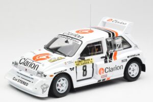 MG Metro 6R4 #8 P. Eklund / D. Whittock Rally Finland 1986 Sun Star 1:18 5536 Μέταλλο