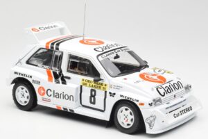 MG Metro 6R4 #8 P. Eklund / D. Whittock Rally Finland 1986 Sun Star 1:18 5536 Μέταλλο - εικόνα 6 από 8