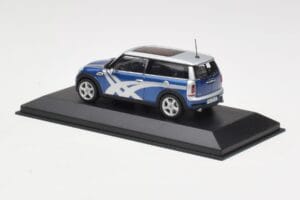 Mini Clubman R55 Cooper S Blue Metallic Onitsuka Tiger Minichamps 1:43 403138676 Μέταλλο - εικόνα 3 από 4