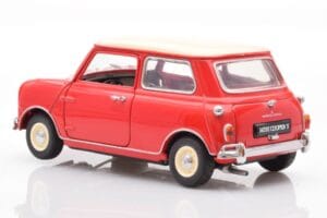 Mini Cooper 1275 S Κόκκινο Kyosho 1:18 8840 Μέταλλο - εικόνα 7 από 8