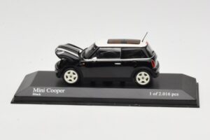 MINI Cooper R50 Μαύρο Minichamps 1:43 431138101 Μέταλλο - εικόνα 2 από 5