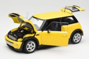 Mini Cooper One R50 Αεροδυναμικό Πακέτο Κίτρινο Kyosho 1:18 80430148553 Μέταλλο - εικόνα 2 από 8