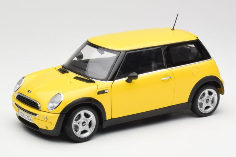 Mini Cooper One R50 Αεροδυναμικό Πακέτο Κίτρινο Kyosho 1:18 80430148553 Μέταλλο