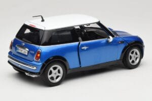 Mini Cooper R50 Μπλε με Λευκή Οροφή Mondo Motors 1:18 MINI004 Μέταλλο - εικόνα 3 από 8