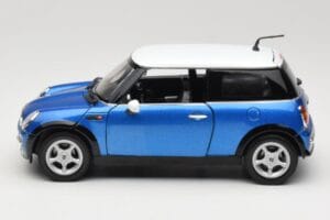 Mini Cooper R50 Μπλε με Λευκή Οροφή Mondo Motors 1:18 MINI004 Μέταλλο - εικόνα 4 από 8