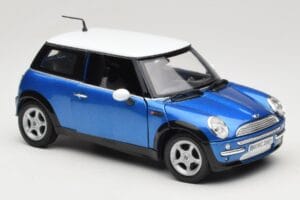 Mini Cooper R50 Μπλε με Λευκή Οροφή Mondo Motors 1:18 MINI004 Μέταλλο - εικόνα 6 από 8