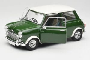 Mini Cooper S British Racing Πράσινο & Old English Λευκό Solido 1:18 8021 Μέταλλο - εικόνα 2 από 8