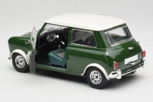 Mini Cooper S British Racing Πράσινο & Old English Λευκό Solido 1:18 8021 Μέταλλο - εικόνα 5 από 8