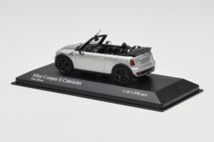 Mini Cooper S R57 Καμπριολέ Ασημί Minichamps 1:43 431138830 Μέταλλο - εικόνα 3 από 6
