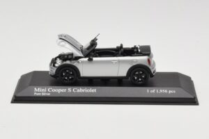 Mini Cooper S R57 Καμπριολέ Ασημί Minichamps 1:43 431138830 Μέταλλο - εικόνα 5 από 6