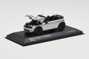Mini Cooper S R57 Καμπριολέ Ασημί Minichamps 1:43 431138830 Μέταλλο - εικόνα 6 από 6