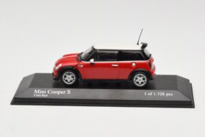 MINI Cooper S R53 Κόκκινο Minichamps 1:43 431138200 Μέταλλο